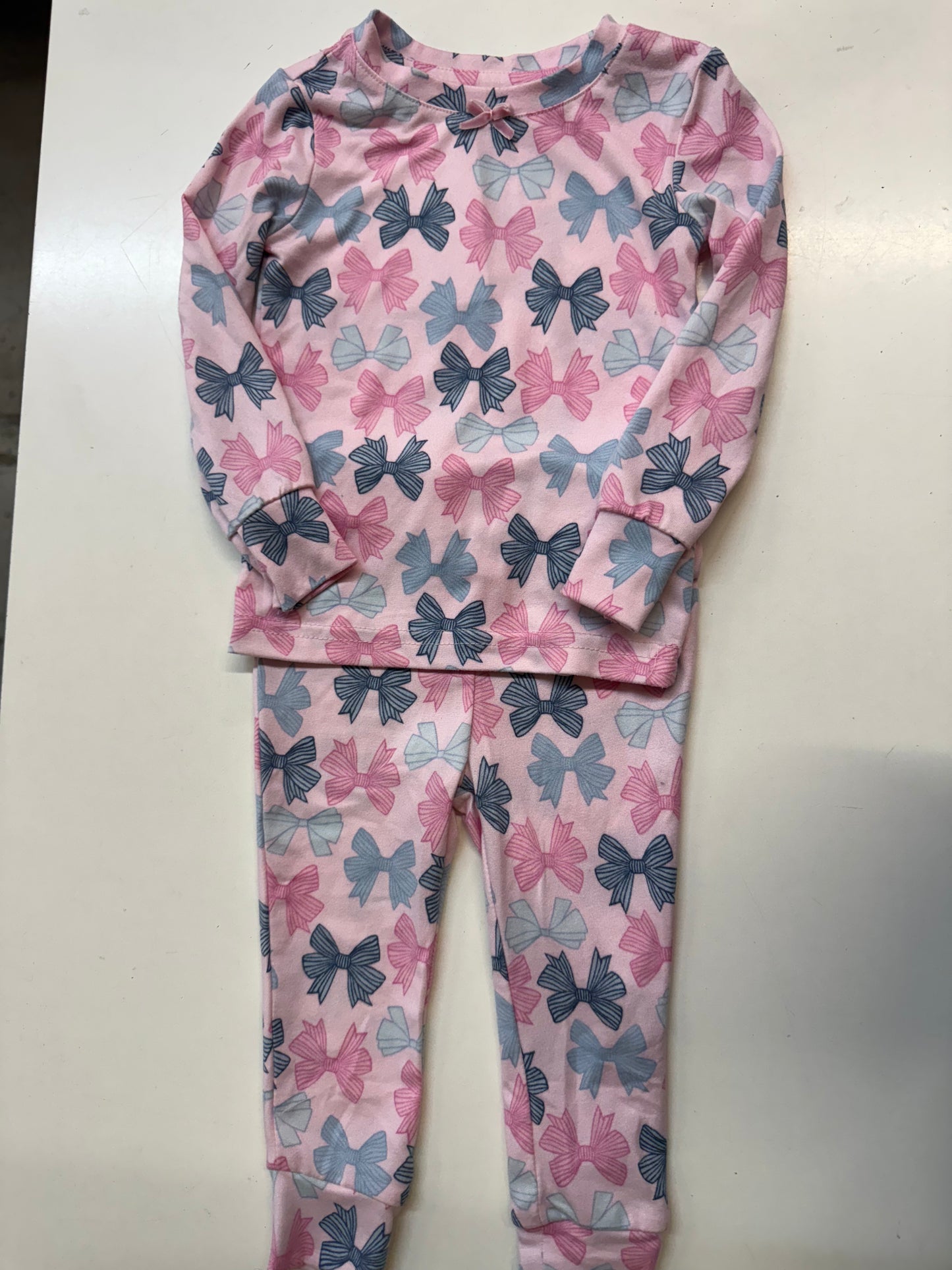 Bow Pajama 2pc, 12m
