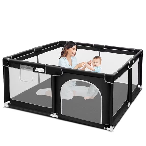 Black Playpen, 40"x40"
