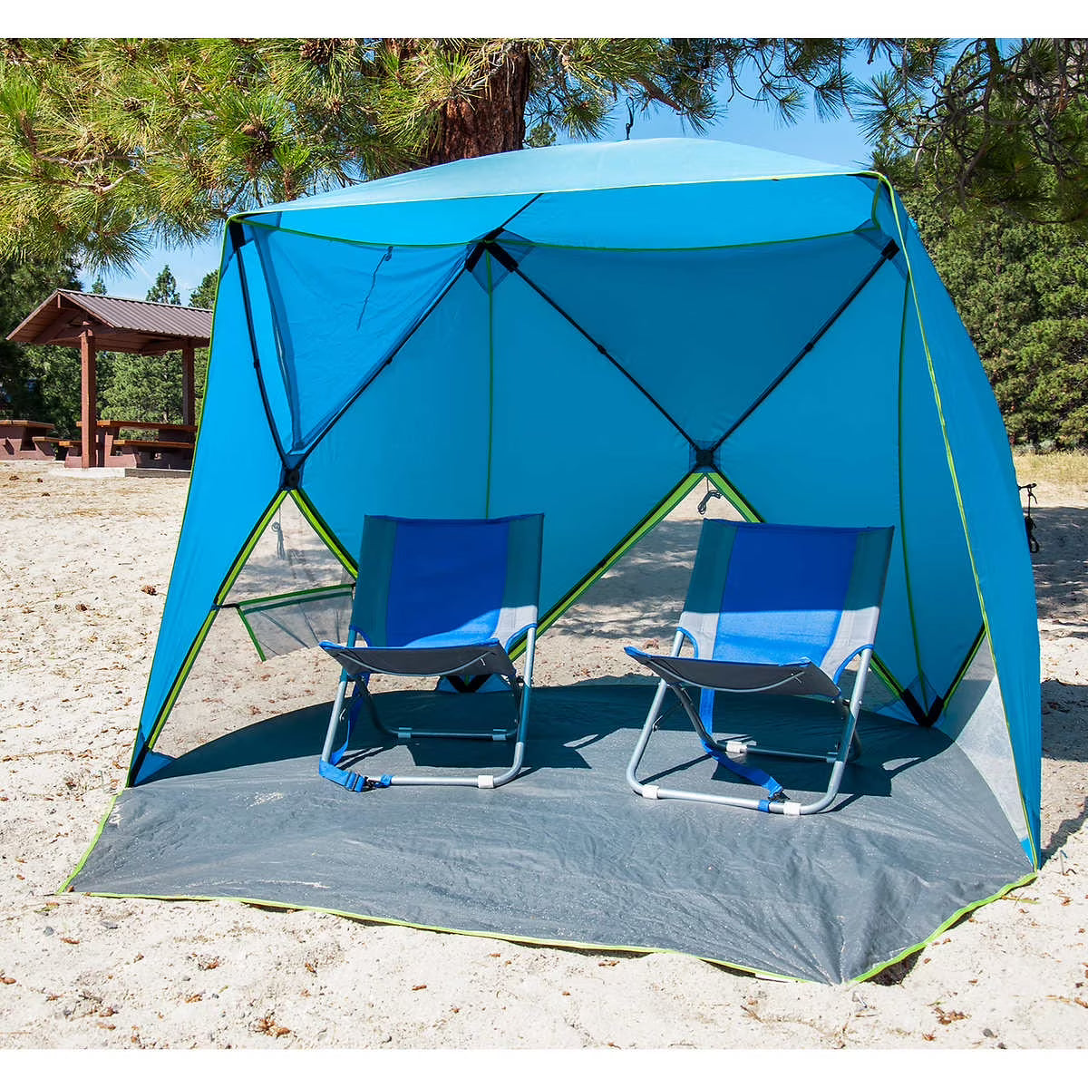 Old Bahama Beach Pop Up Shelter