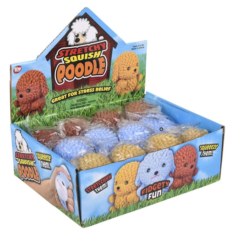 2" SQUISH AND SQUEEZE POODLE
