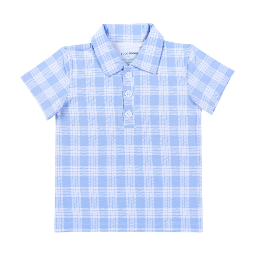 Polū Palaka Bamboo Polo Shirt: 4T