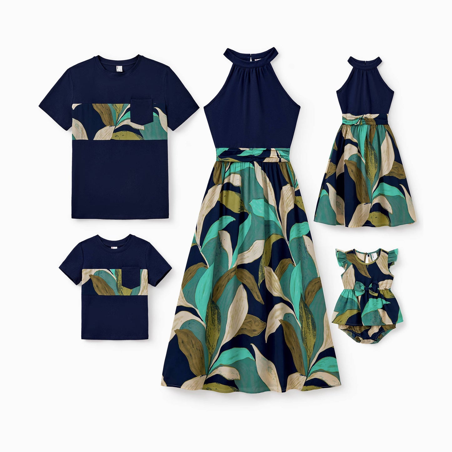 Leaf T-Shirt: Blue: 3-4 Years