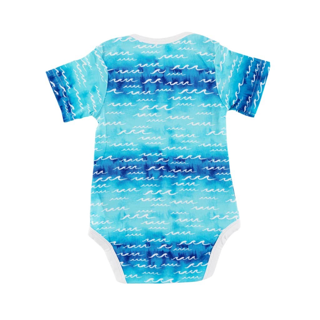 Nalu Baby Bamboo Onesie: 0-6M