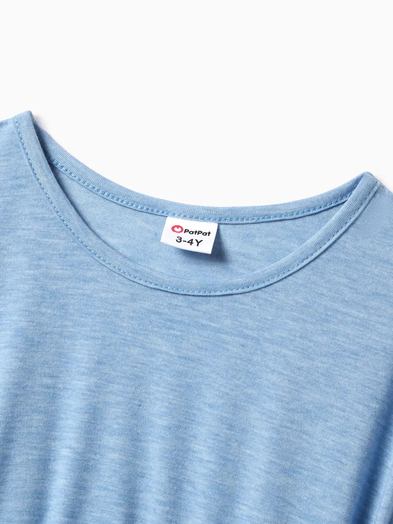 T-Shirt Dress: Blue 3-4 Years