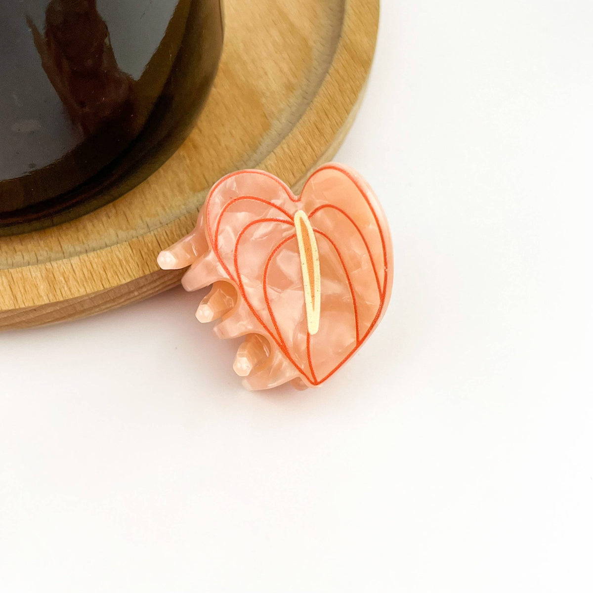 Anthurium Mini Hair Claw Clip