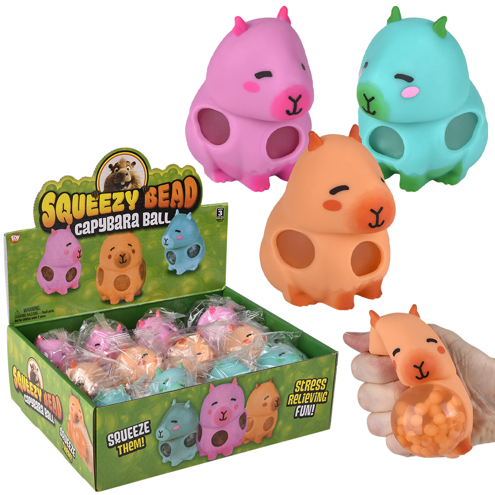 SQUEEZY BEAD CAPYBARA BALL