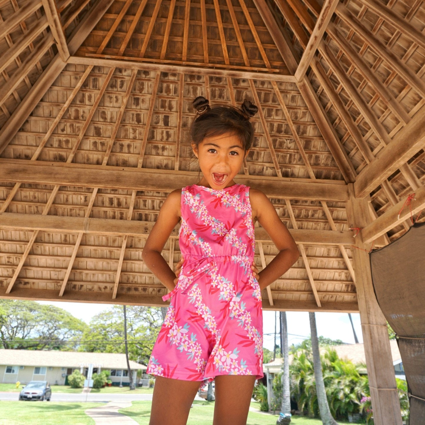 Lei Hiwa Pink Elle Romper