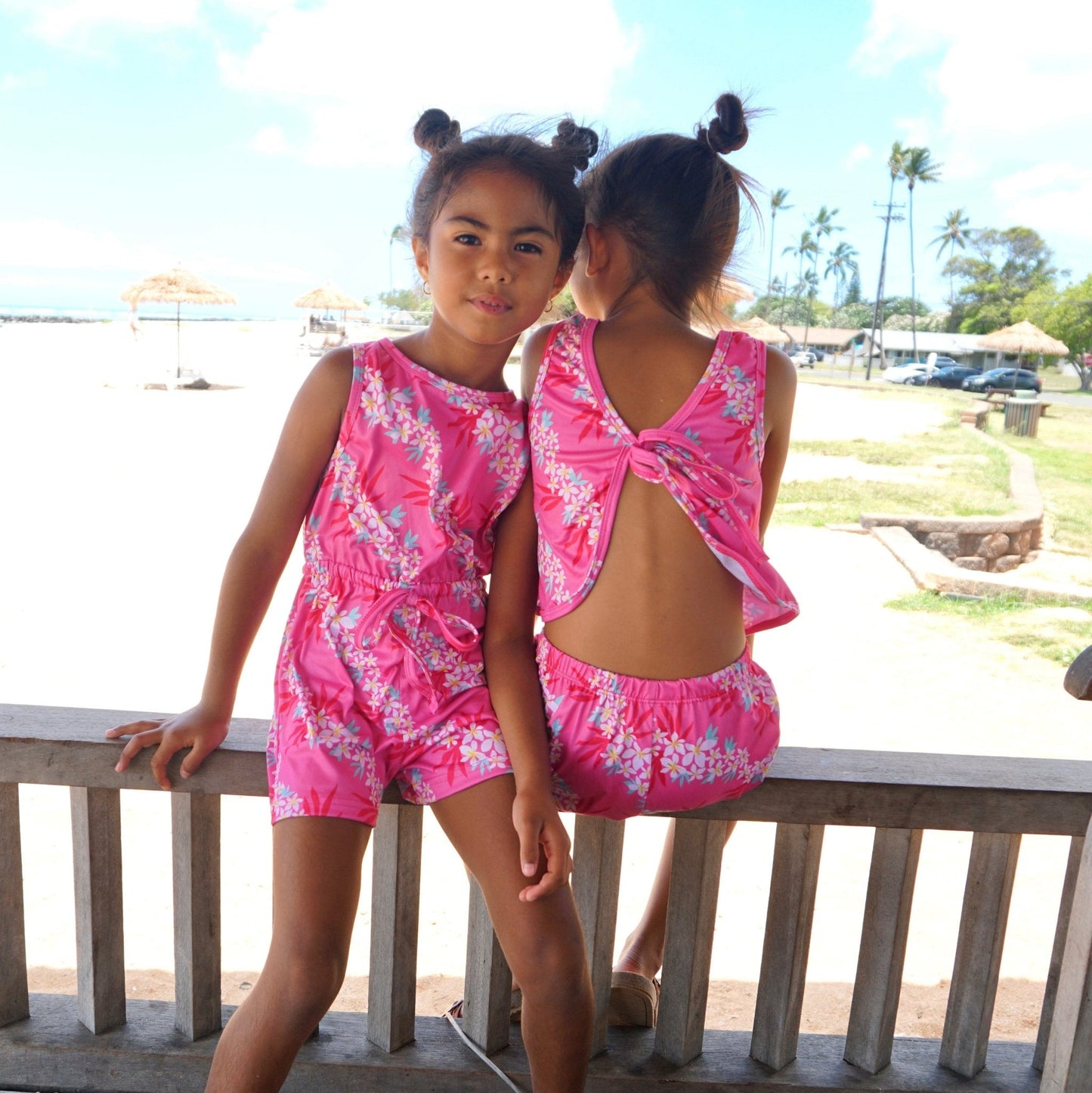 Lei Hiwa Pink Elle Romper