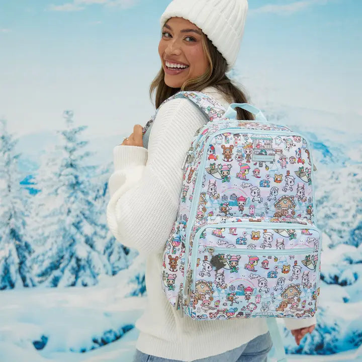 New Jujube Tokidoki Zealous Backpack, Snow Day
