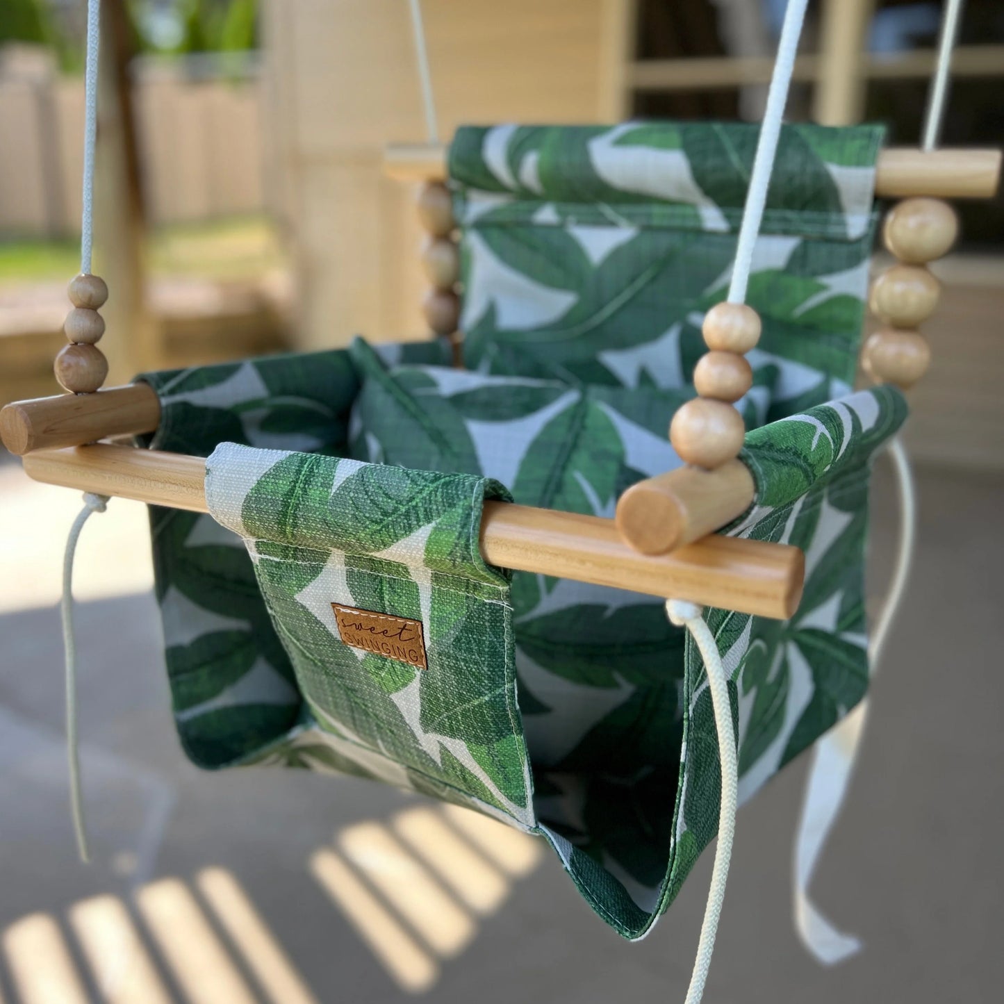 Sweet Swinging Outdoor Baby Swing