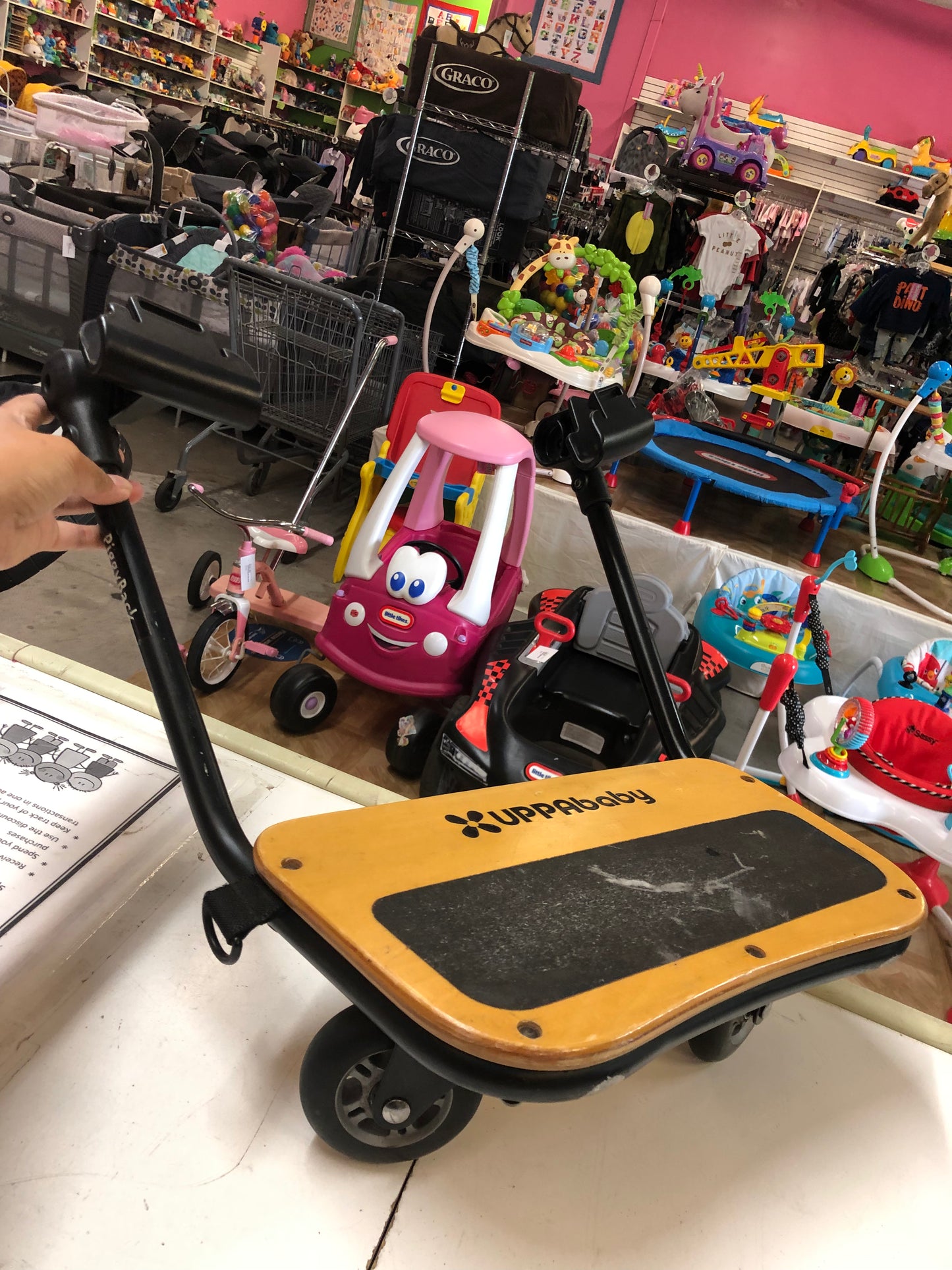 UppaBaby PiggyBack Stroller Board
