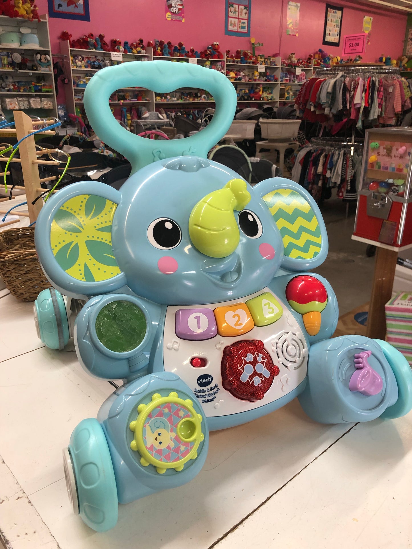 Vtech Toddle & Stroll Musical Elephant Walker