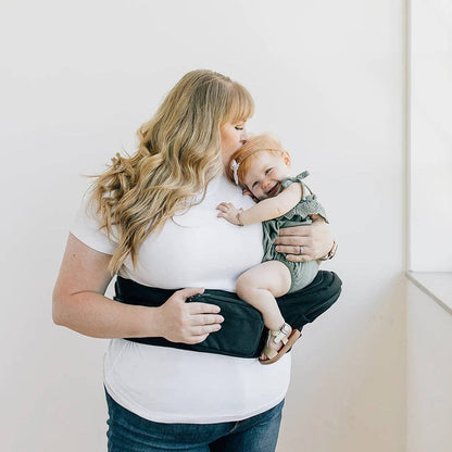 The Tushbaby Hip Carrier: Black / Tushbaby