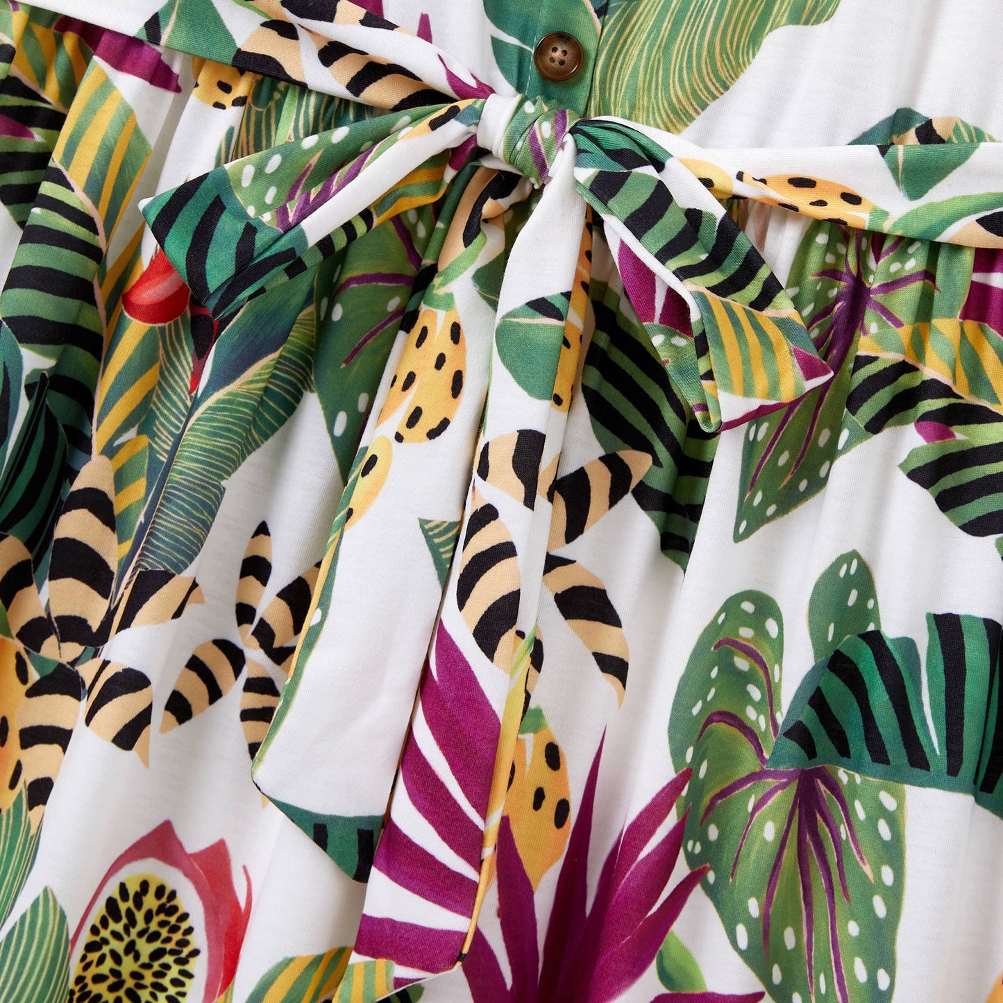 Tropical Romper: 3-6M