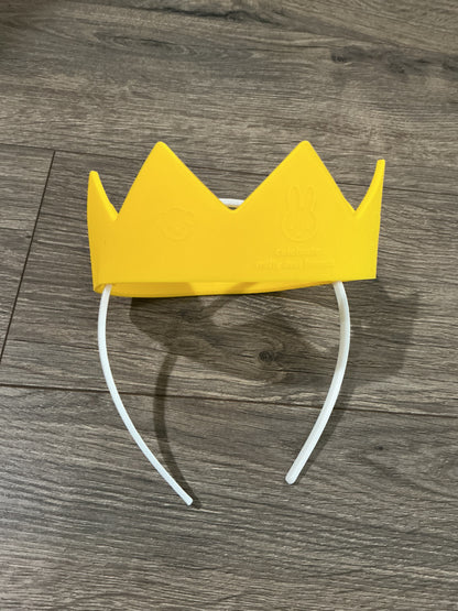 miffy crown lamb, baby hat, yellow silicone, Miffy, and friend sticker ￼