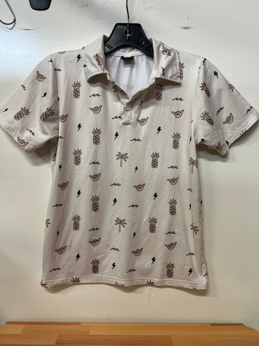Sweet Sweet Honey Collared Shirt, Size 8