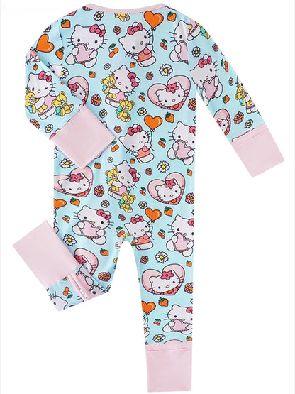 PoshTOT Sanrio Hello Kitty Romper: 3-6M