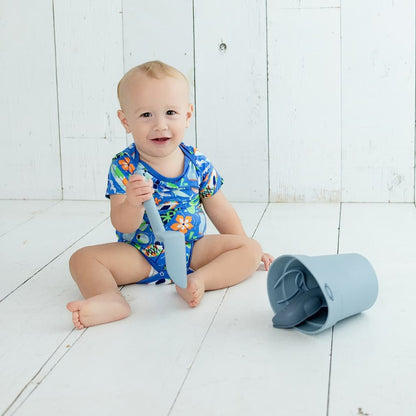 Beach Day Bamboo Onesie: 0-6M
