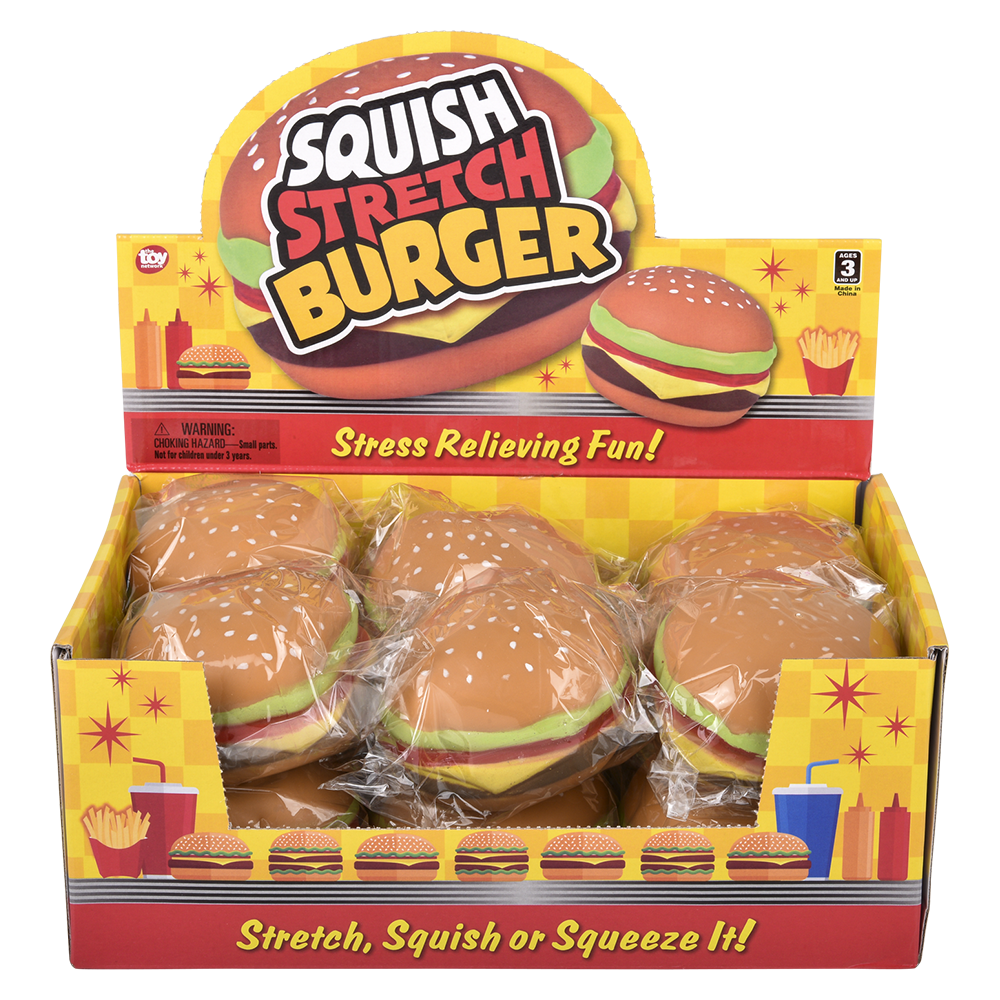 SQUISH AND STRETCH HAMBURGER