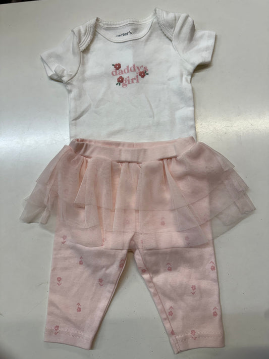 Carter’s Daddy’s Girl Outfit, 3m