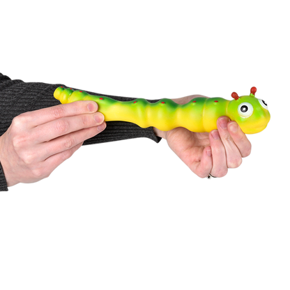 6" STRETCHY SAND CATERPILLAR