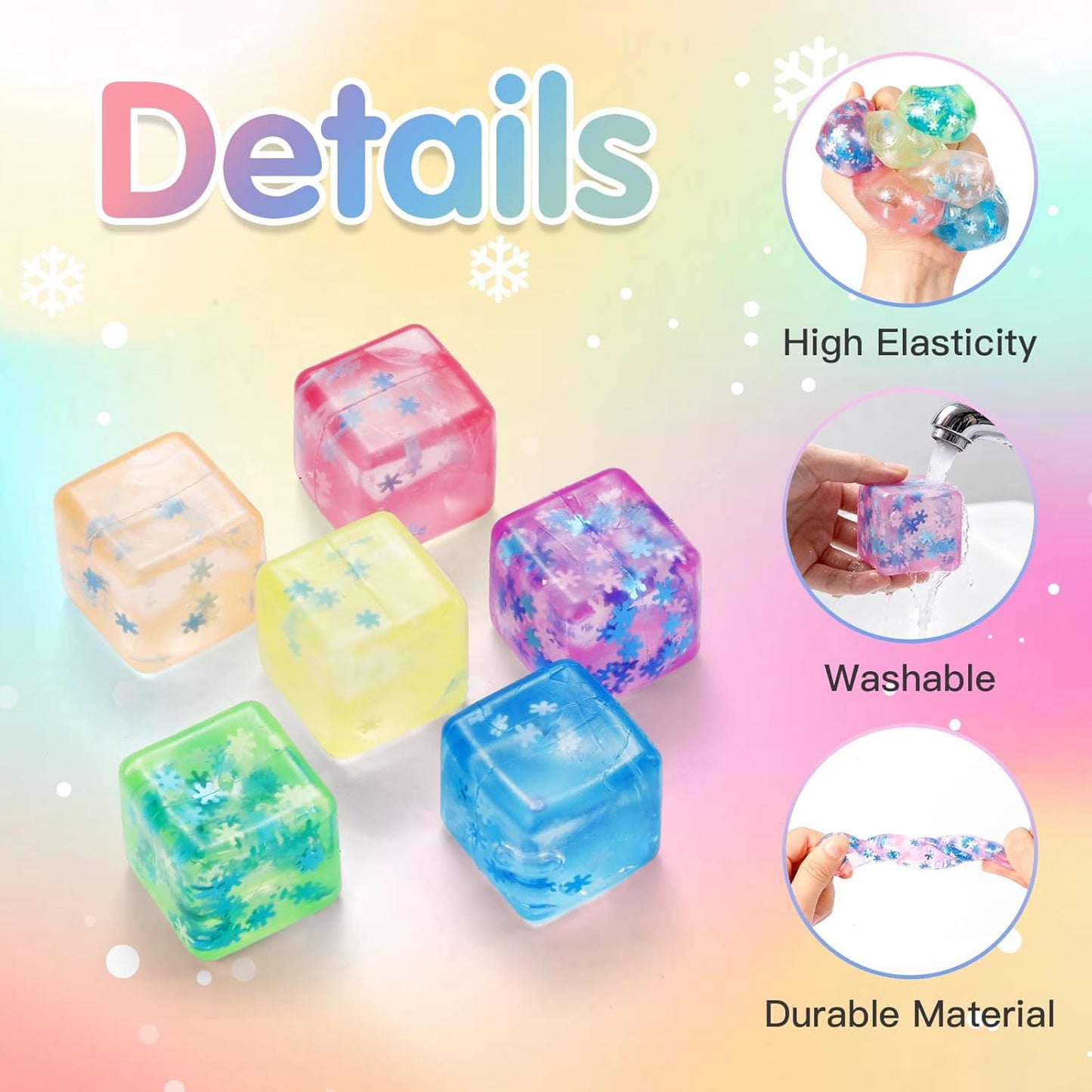 Mini Ice Cube Squishy