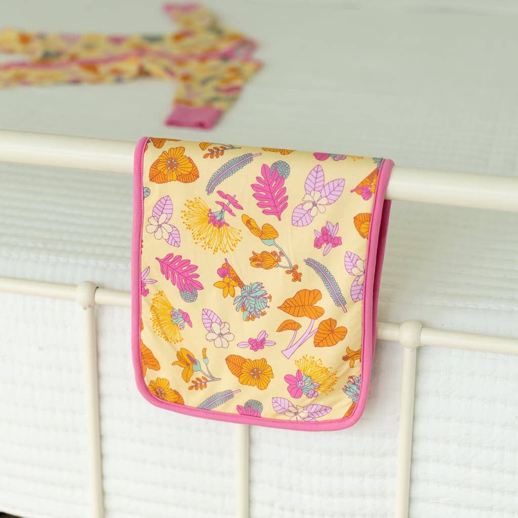 Roots & Blooms Burp Cloth