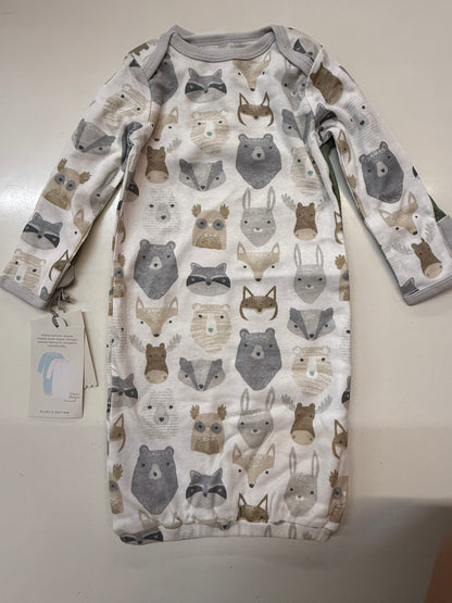 New Cloud Island Gown, 0-3m