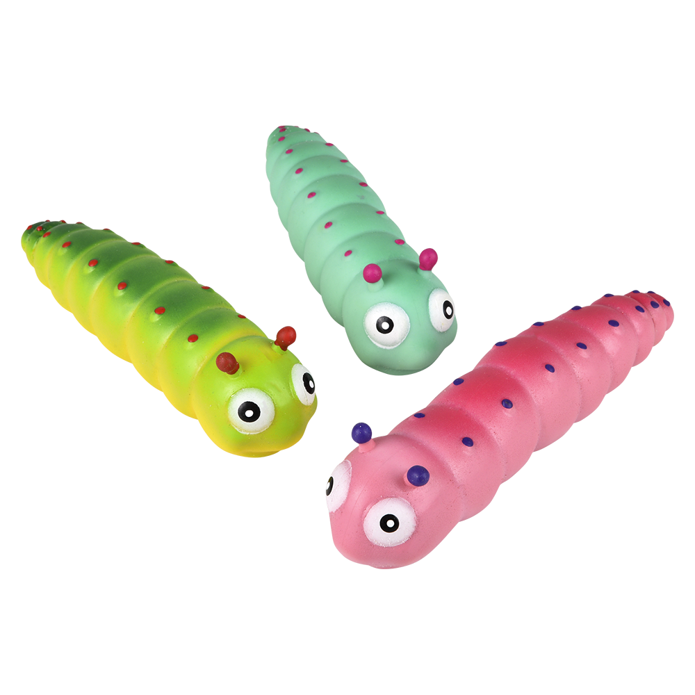 6" STRETCHY SAND CATERPILLAR