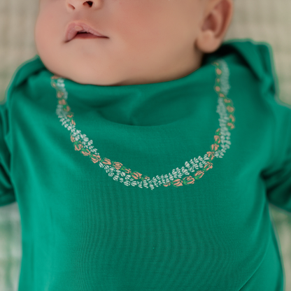 Lei Onaona Bamboo Layette Gown: 3-6M