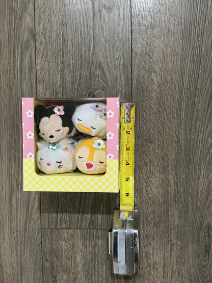 Disney Tsum Tsum, Tokyo 4 piece minnie Daisy, Marie Clarice Japanese authentic new with box ￼