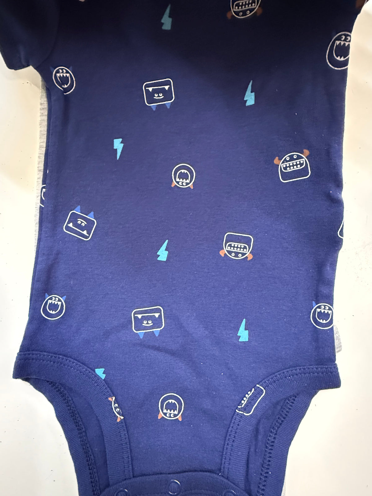 New Carter’s 5pc Bodysuit, 6m
