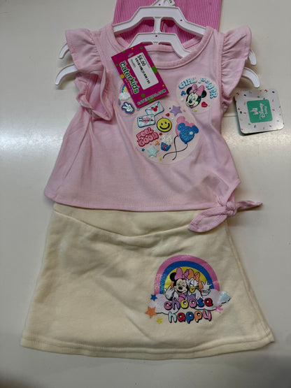 New Minnie Mouse 3pc, 12m