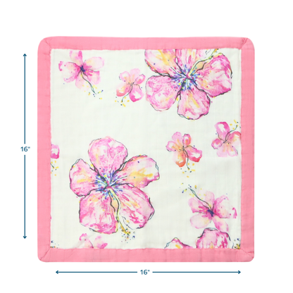 Hibiscus Kiss Security Blanket