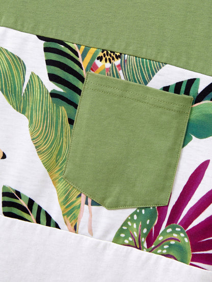 Tropical Romper: 3-6M