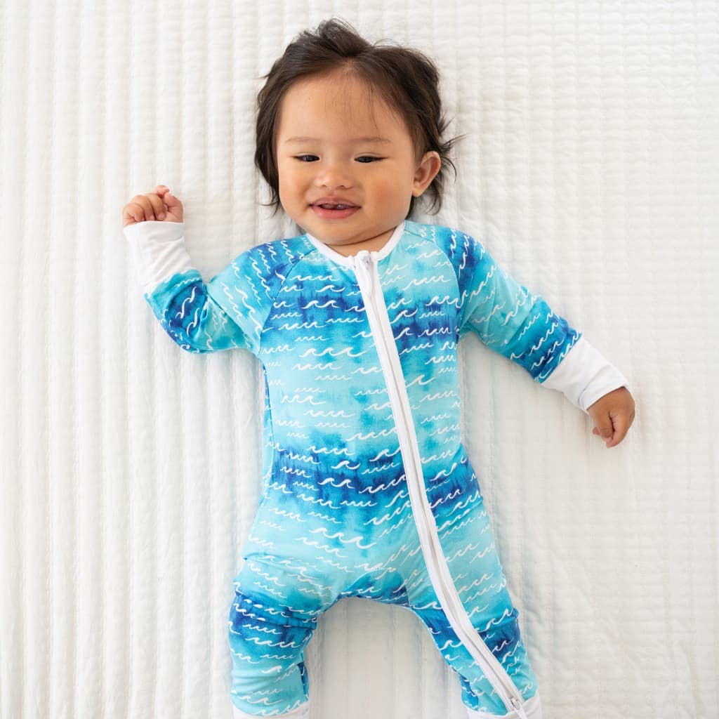 Nalu Bamboo Coverall: 9-12M