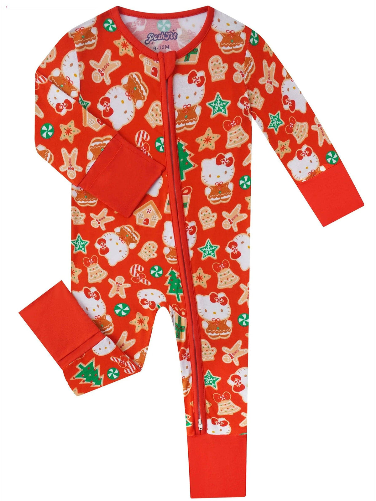 PoshTOT Hello Kitty Christmas Romper: 3-6M