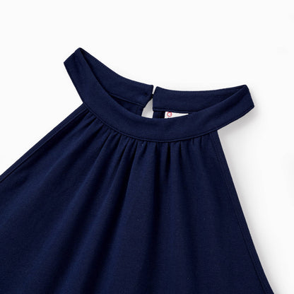 Leaf Dress: Blue: 3-4 Years