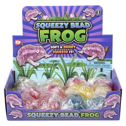 3.5" SQUEEZY BEAD FROG