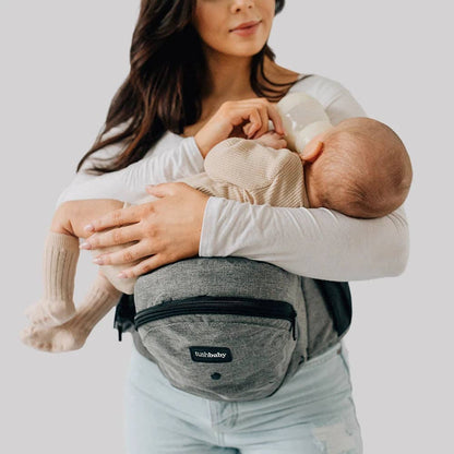 The Tushbaby Hip Carrier: Black & Gold / Tushbaby