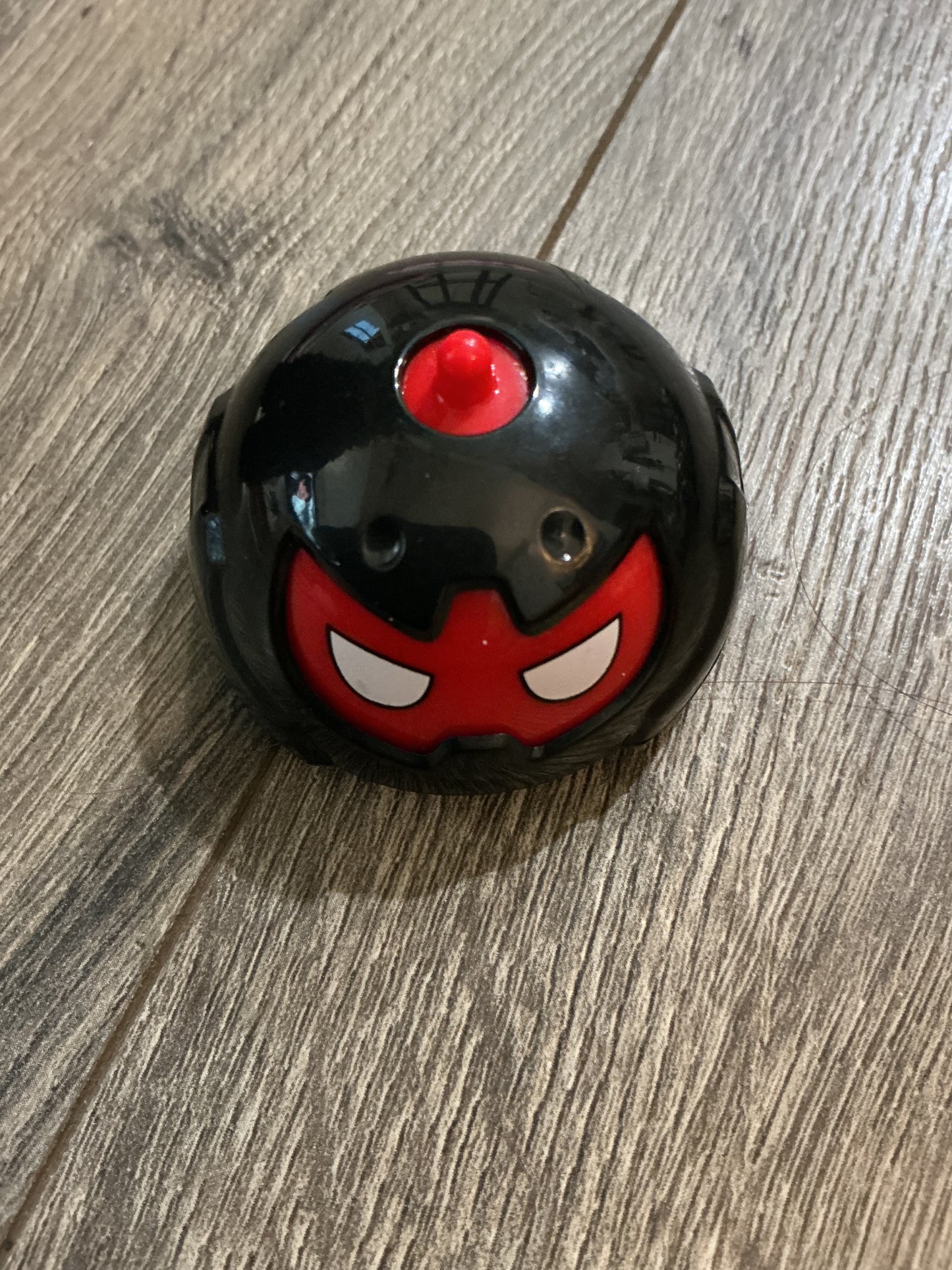 SPINNING TOP Battle Gyro Car Cart Mecha Red Black AMEWI TOY LOOSE TOY