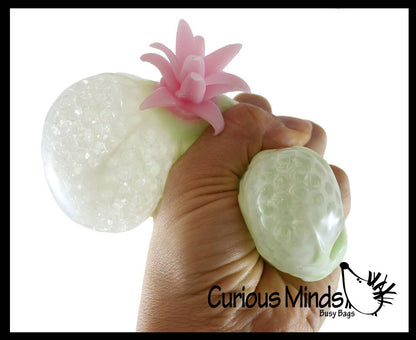 Colored Pineapple Bead Filled Squishy
