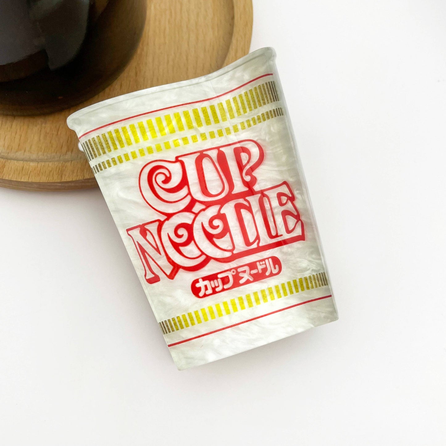 Japanese Cup Noodle Hair Claw Clip, Cute Food Hair Clip: A