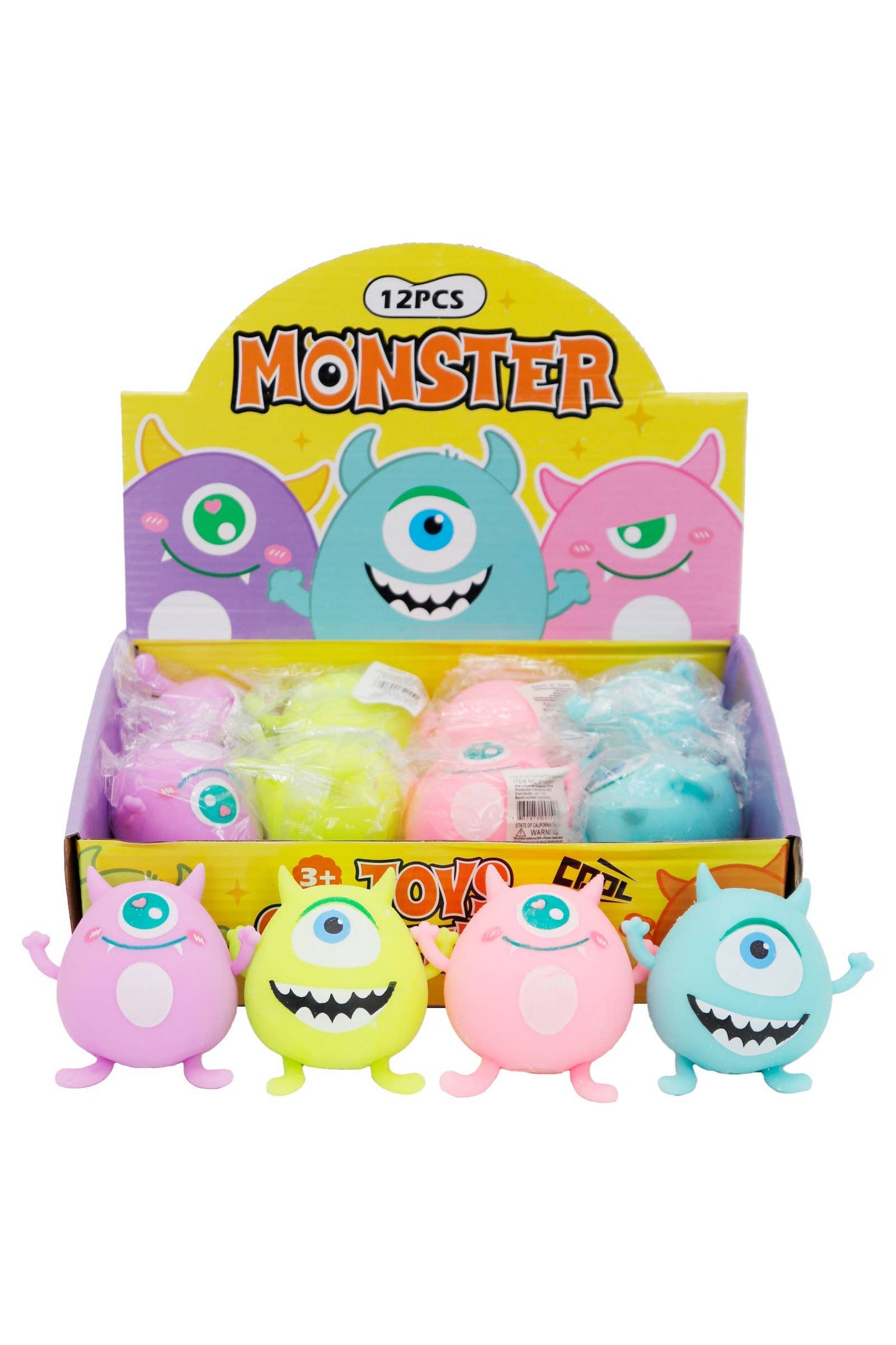 Alien Monster Slime Filled Squish