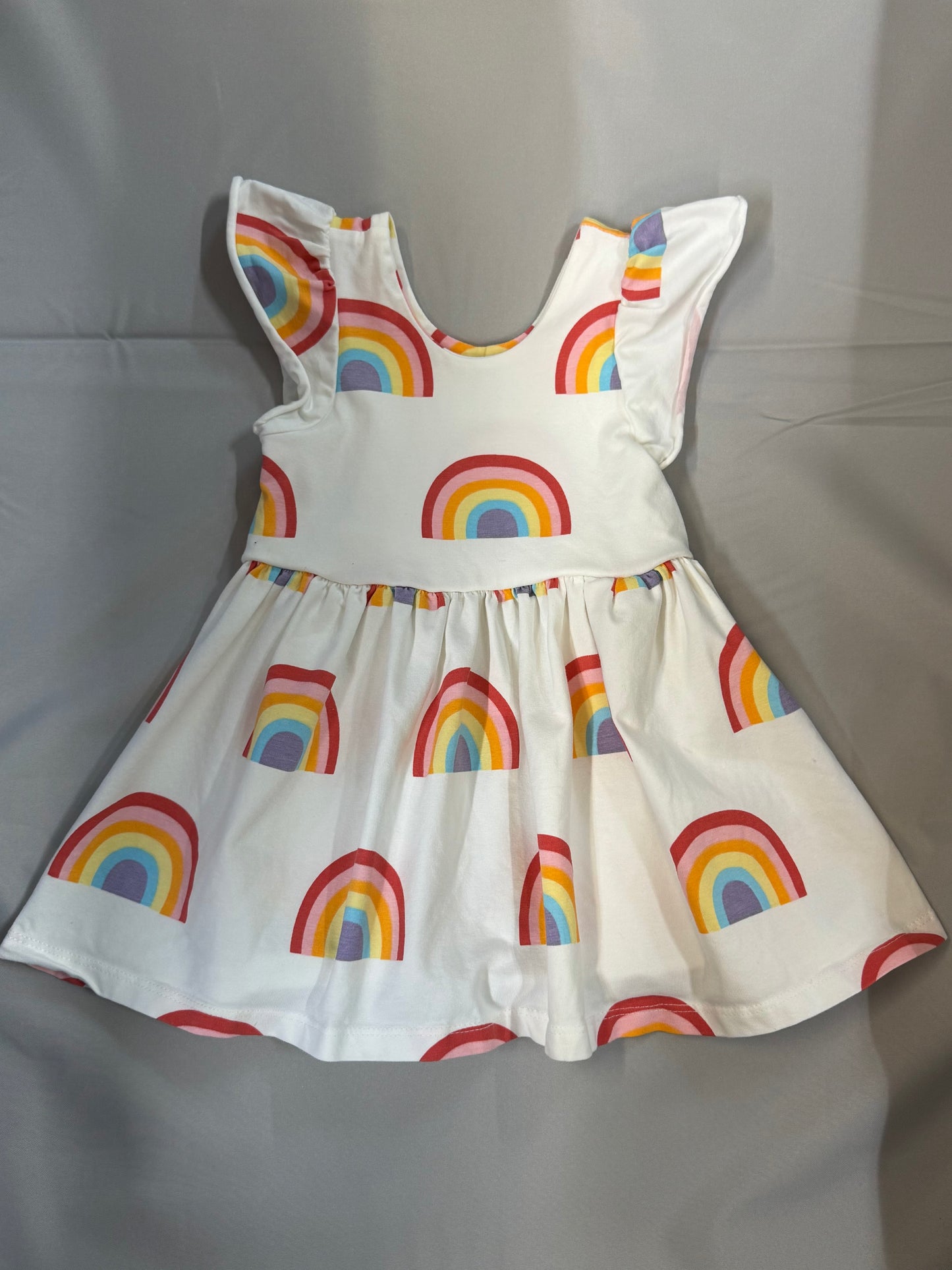 Rainbow Dress, 12-18m