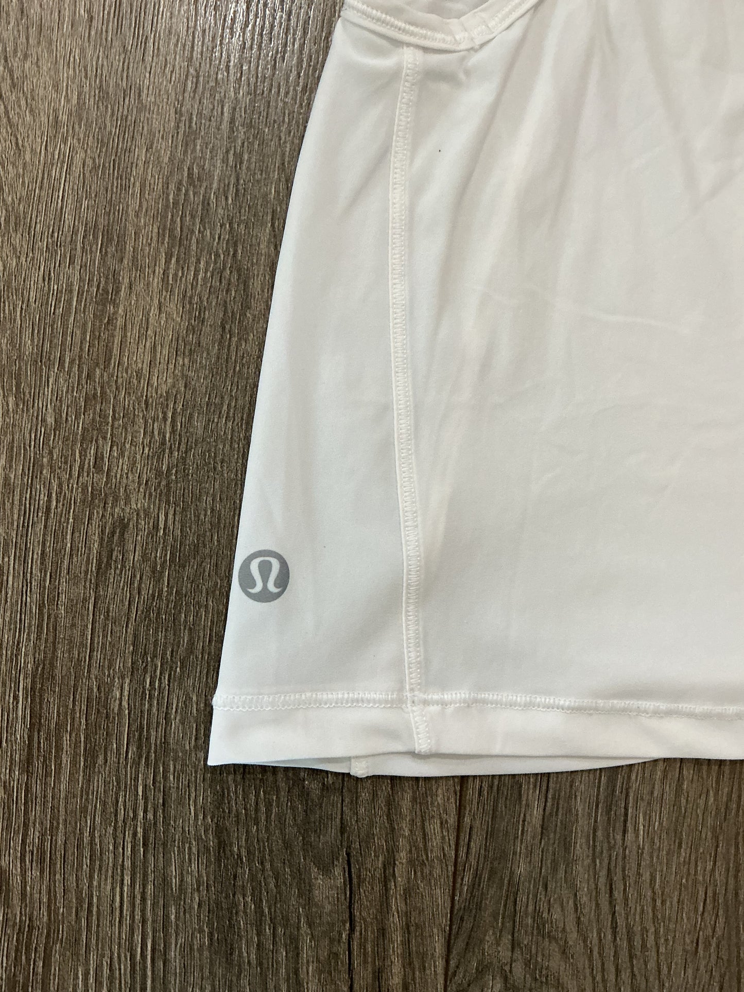 Lululemon white Align Racerback sculpt Tank Top reflective women's small XS 2