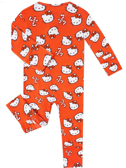 PoshTOT Sanrio Hello Kitty Red Romper: 3-6M