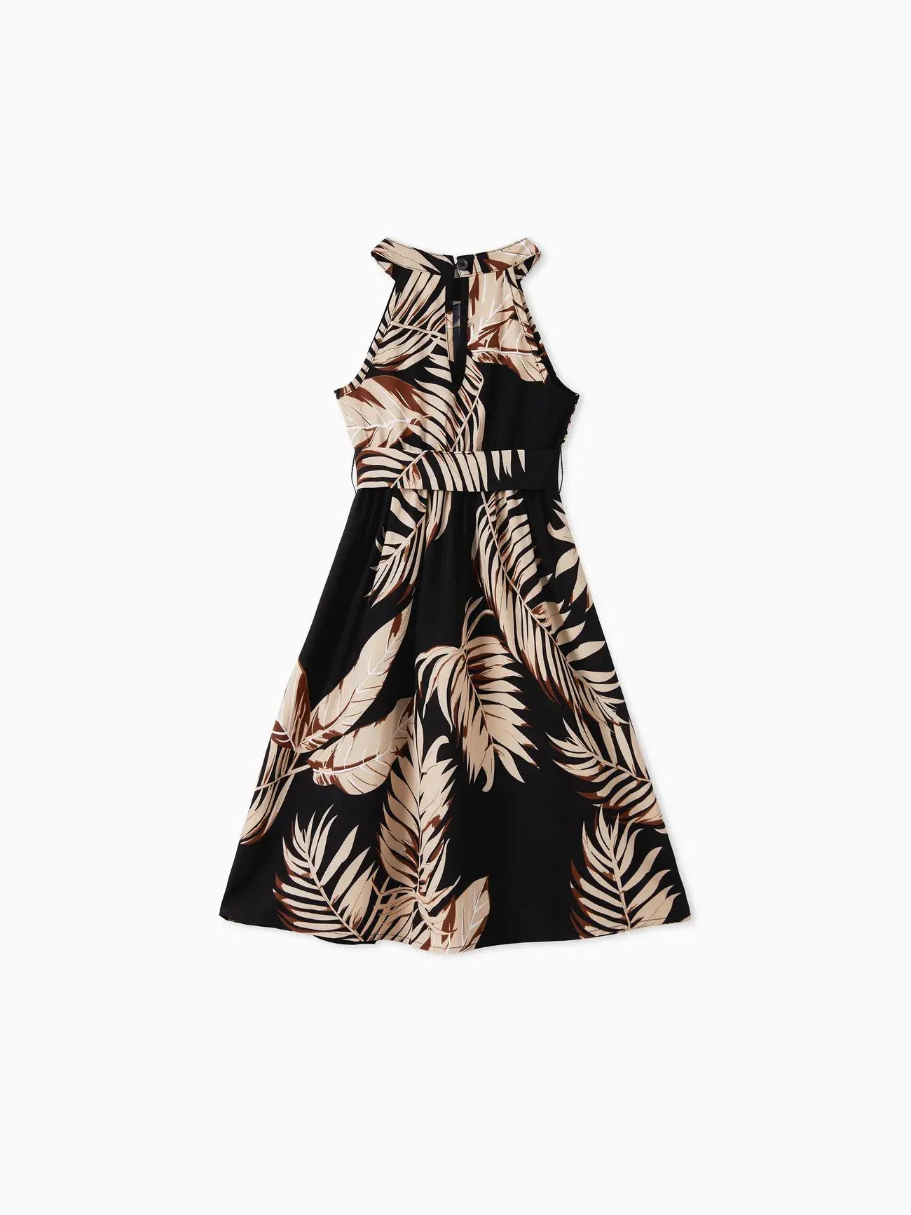 Halter Dresses: Black 8-9 Years