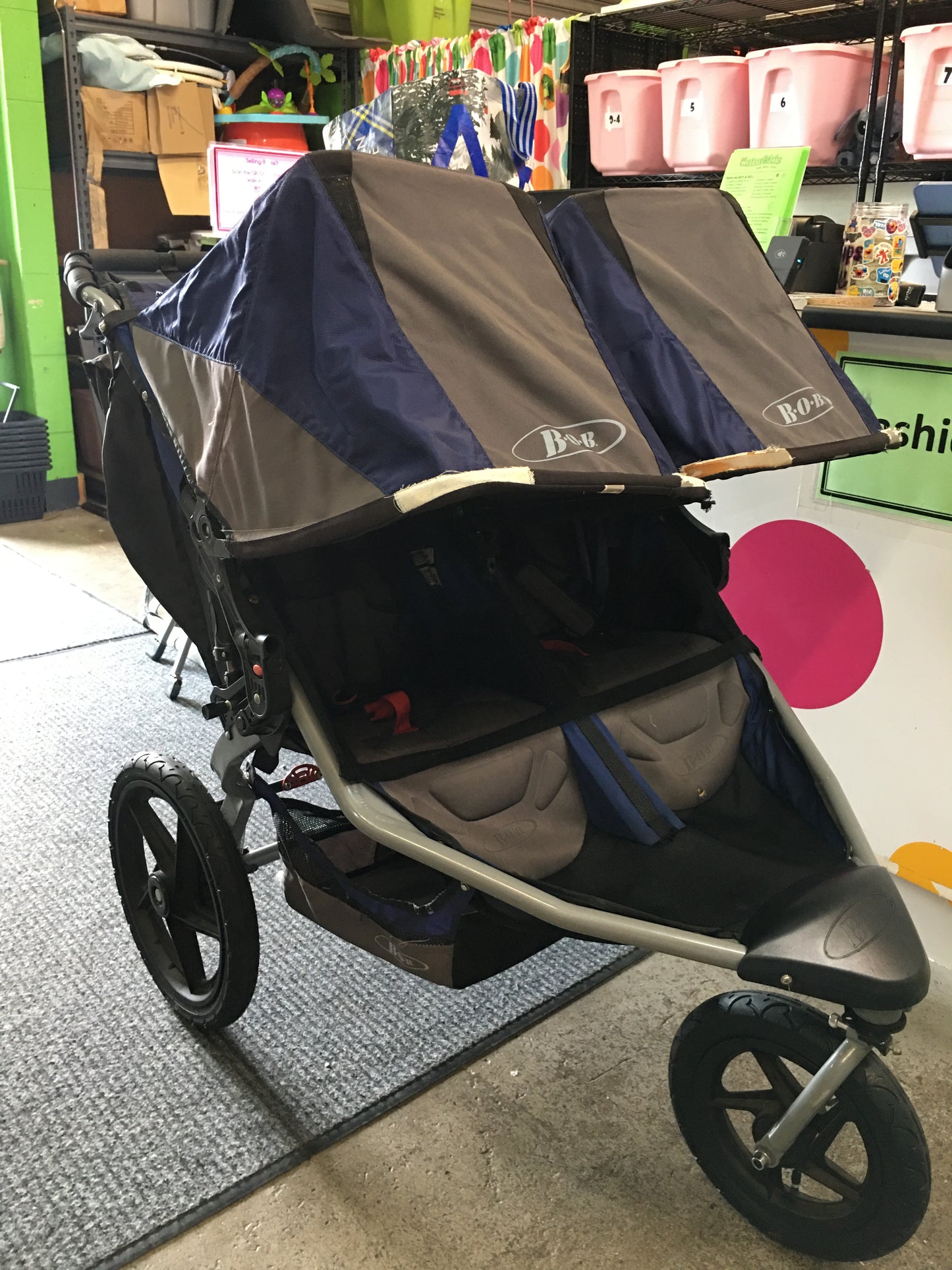 BOB Duallie Jogging Double Stroller