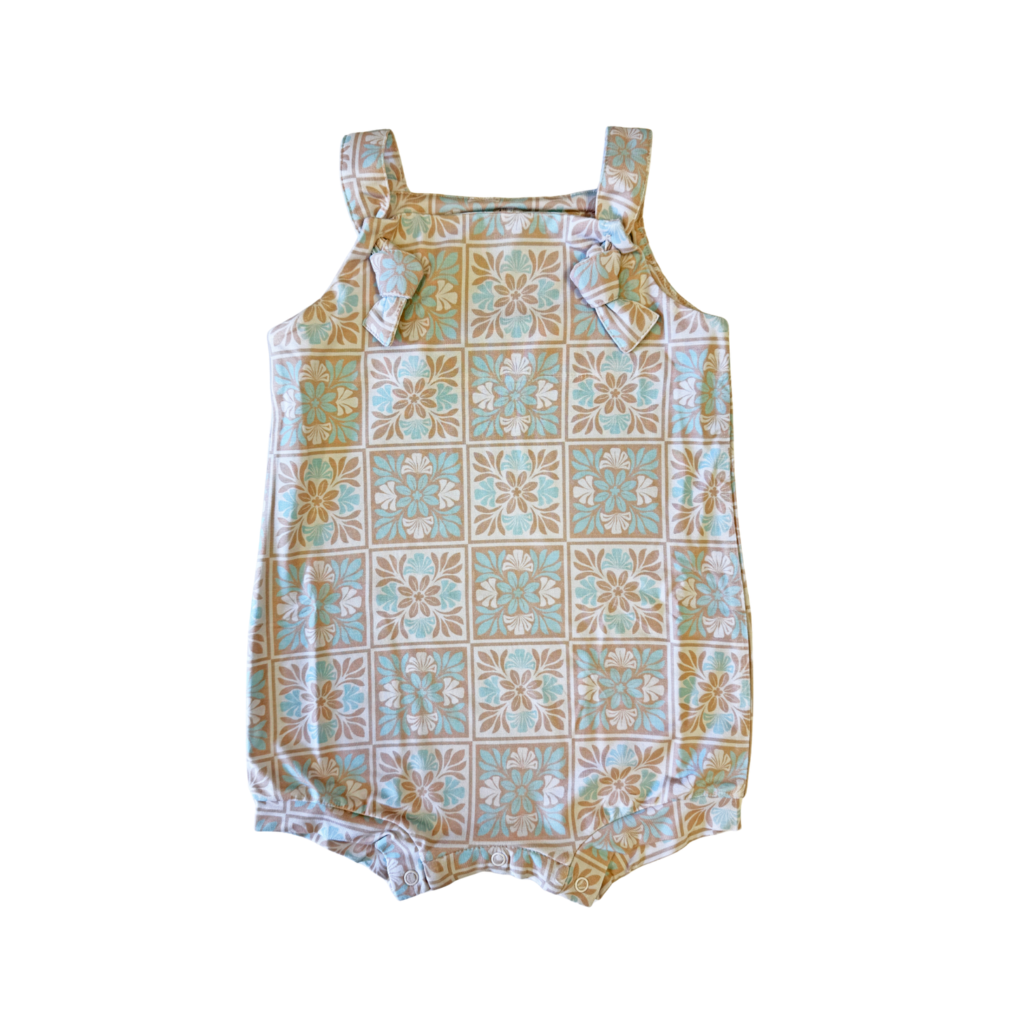 Blue Kuiki Knotted Overall: 18-24MO